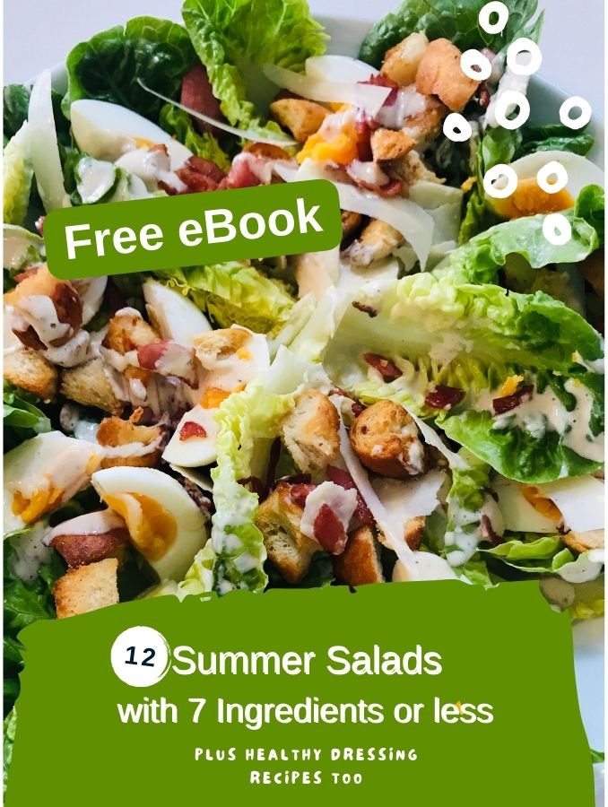 12 Summer Salads with 7 Ingredients or less ebook