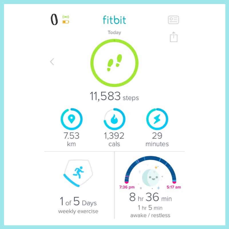 fitbit levels