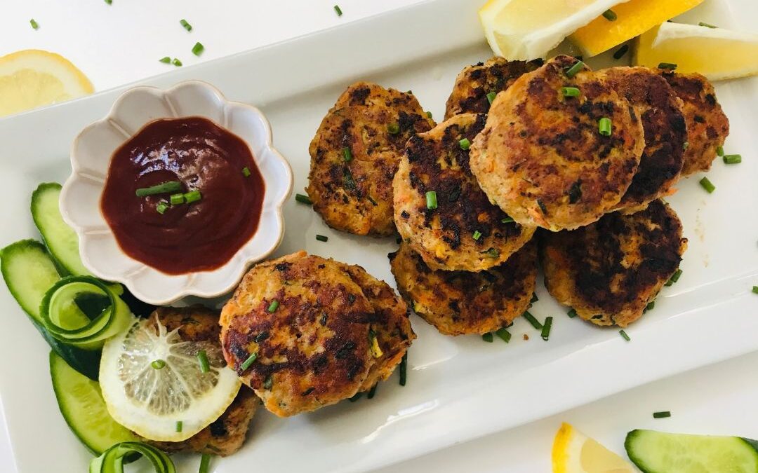 Asian Pork Rissoles with Ginger, Garlic and Soy