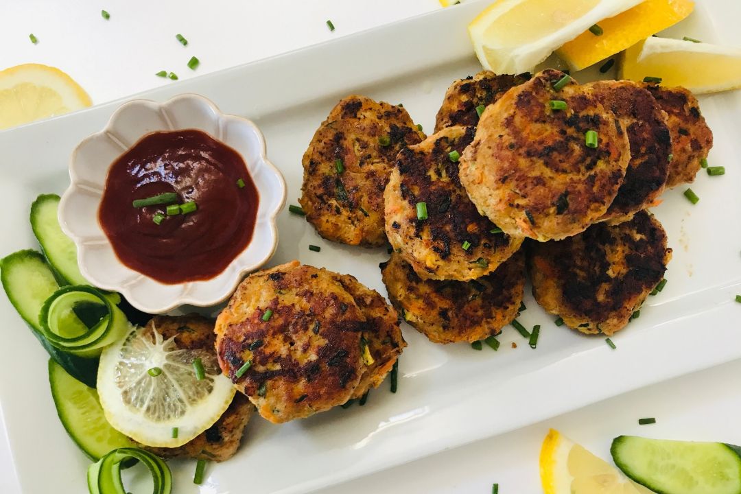 Asian Pork Rissoles with Ginger, Garlic and Soy