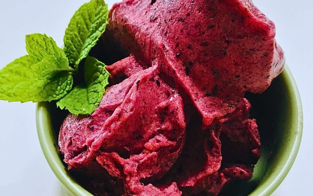 Blueberry Sorbet