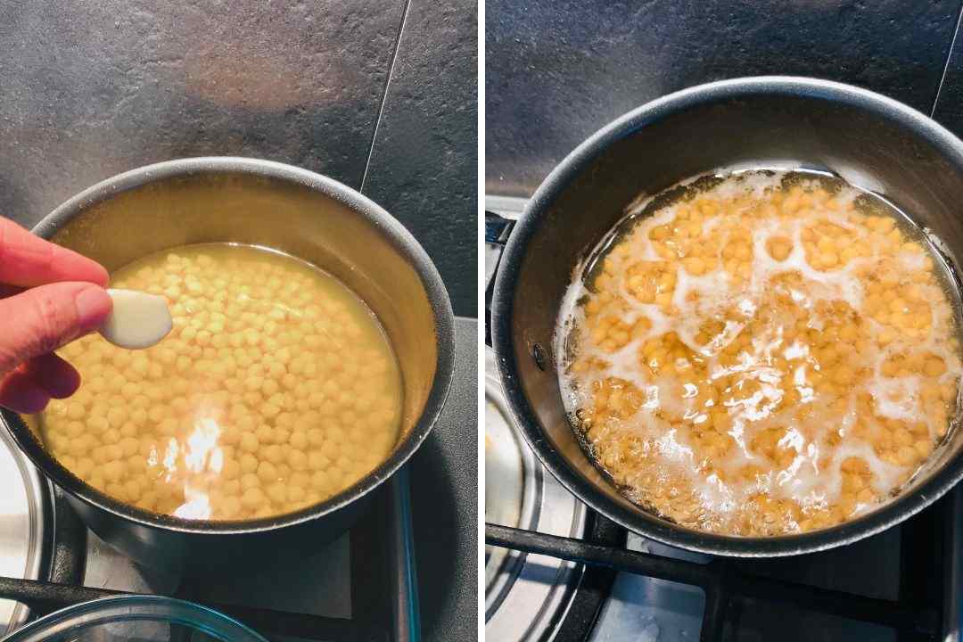Cooking your dried chickpeas