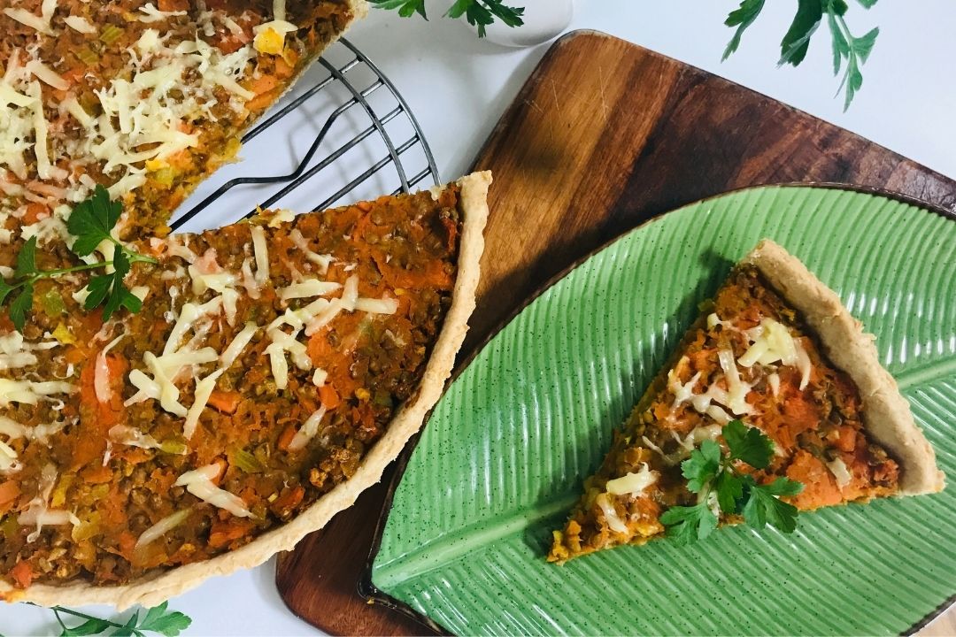Curried Lentil and Pumpkin Pies