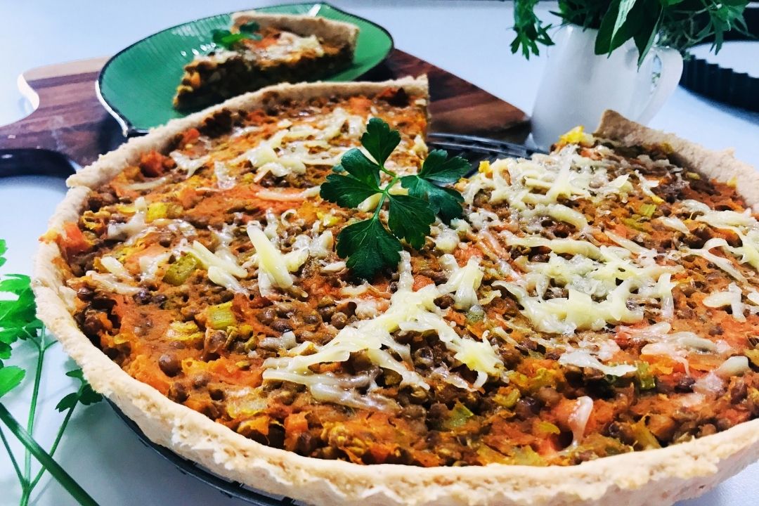 curried lentil and pumpkin pies