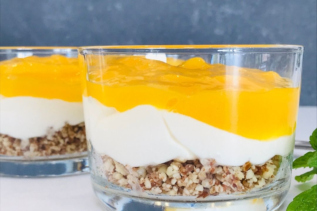 Easiest Healthy No Bake Mango Cheesecake Recipe 4