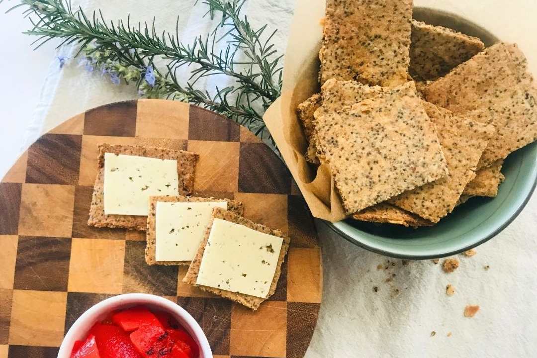 Easy-Gluten-Free-Seed-Crackers-with-Almonds-Chia