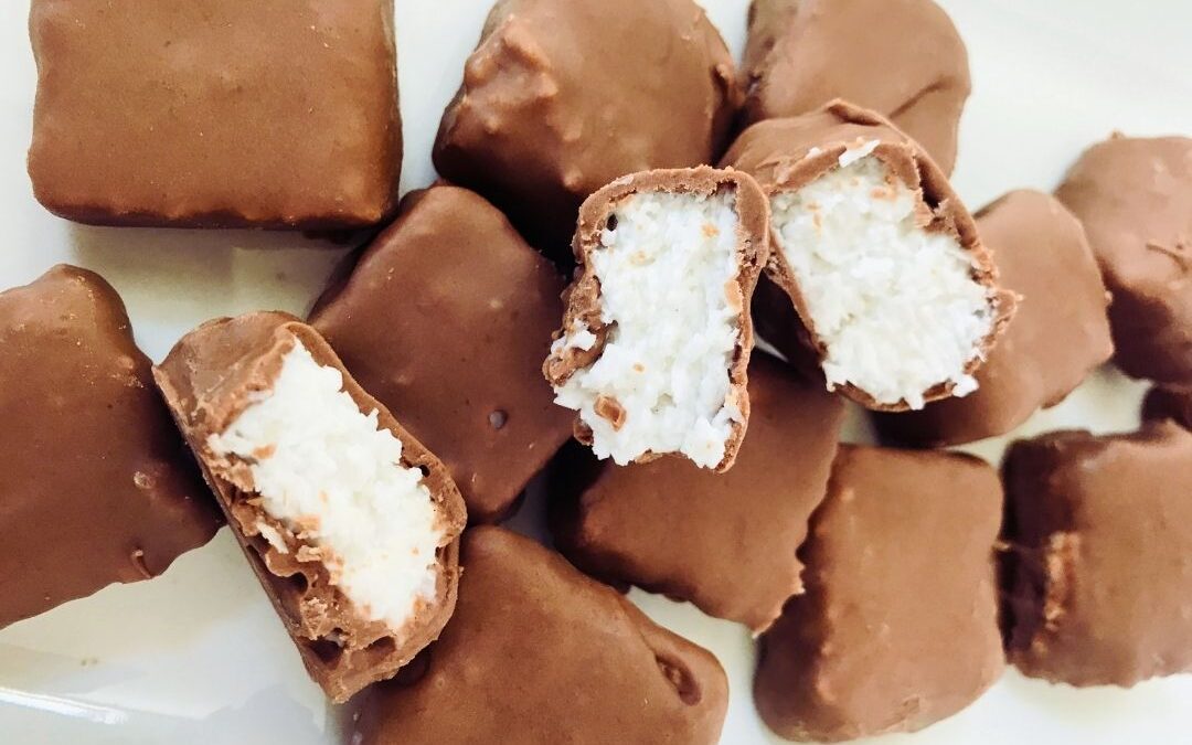 Easy No Bake Coconut Chocolate Bars