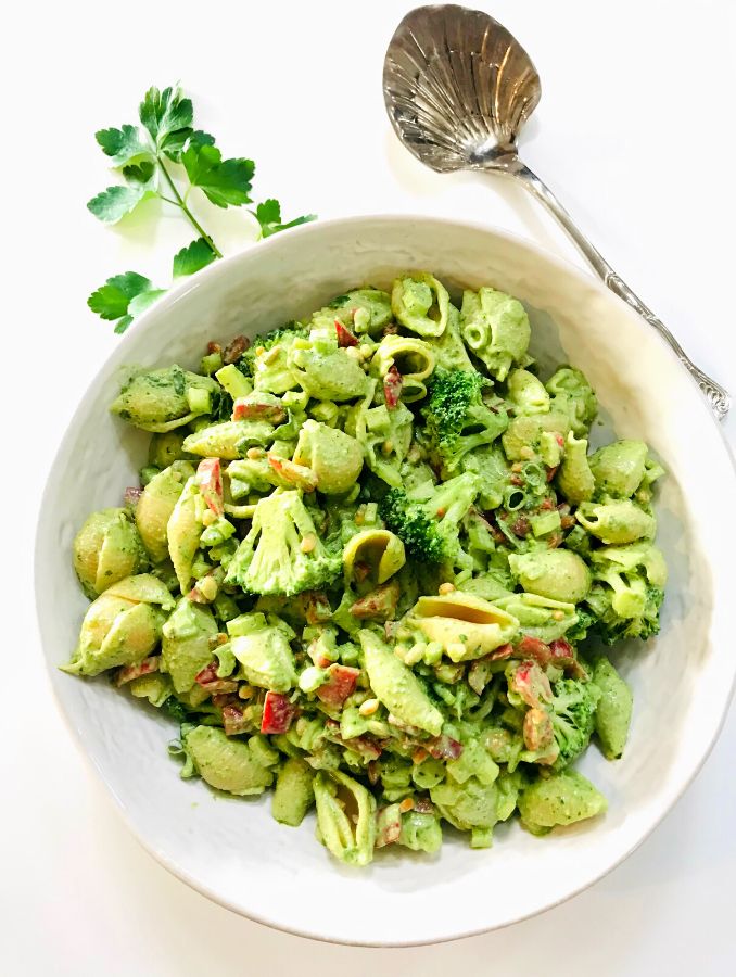 Green Goddess Pasta Salad