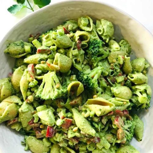 green goddess dressing pasta salad Green Goddess Pasta Salad