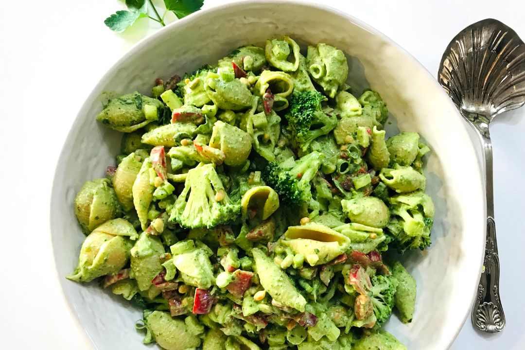 Green Goddess Pasta Salad Recipe 