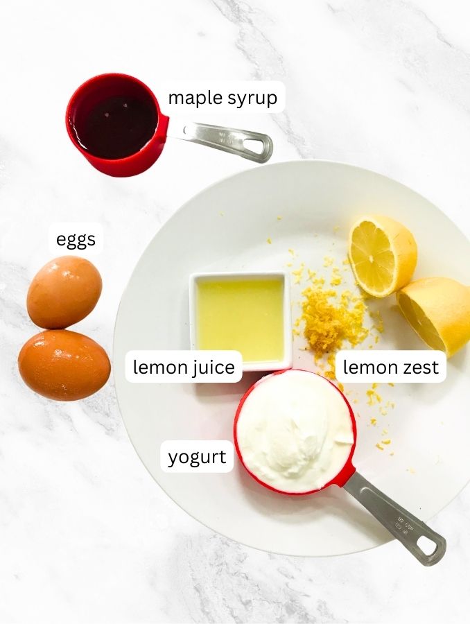 Lemon and Poppy Seed Almond Yogurt Loaf