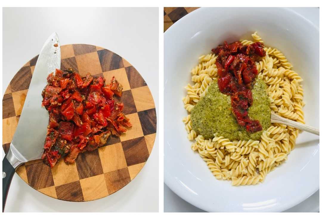 Pesto Pasta Salad with Sundried Tomatoes 13