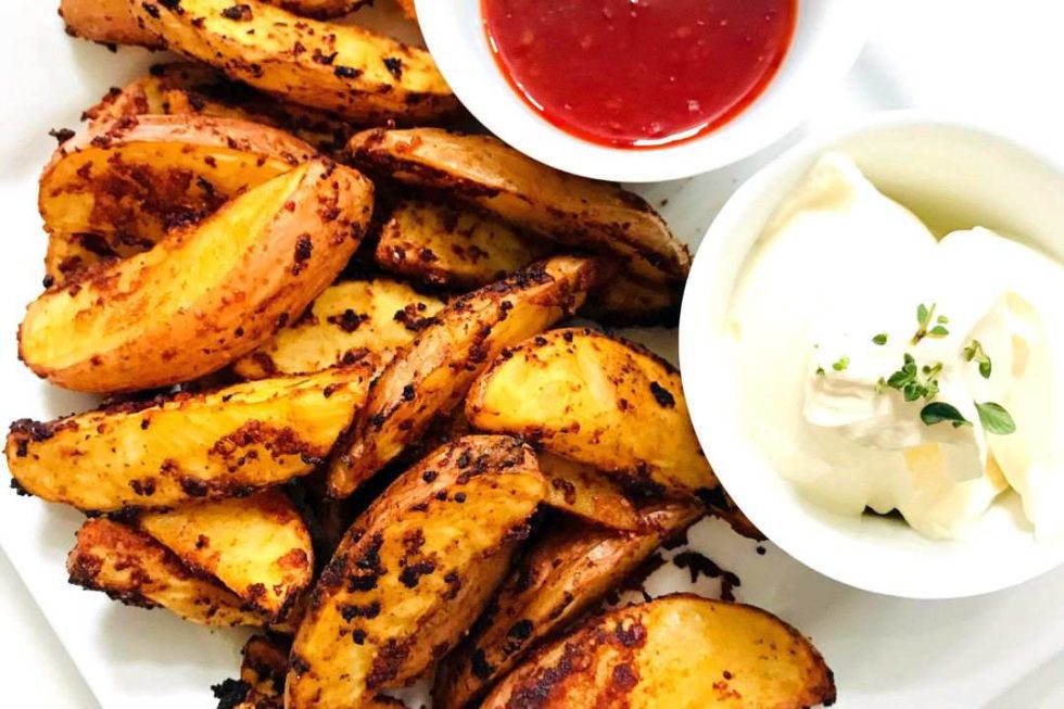 Quick Air Fryer Potato Wedges Lifestyle Changes One Bite At A Time