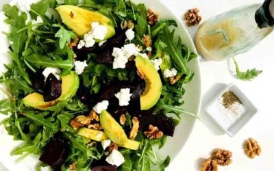 Roasted Beetroot and Goat Cheese Salad