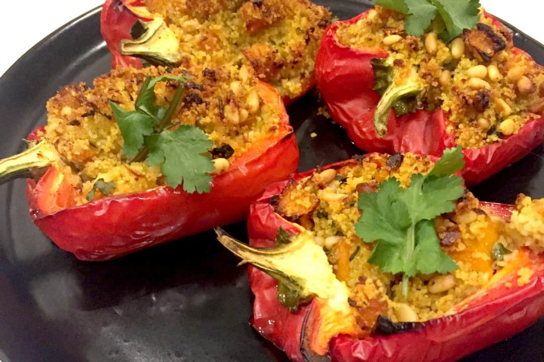 Roasted Capsicum Couscous Pumpkin