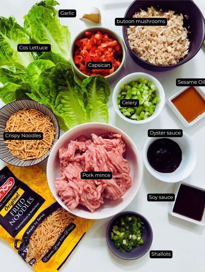 Mini Sang Choy Bow Lettuce Cups 2