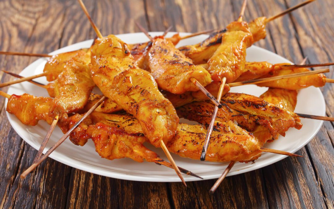 Satay Chicken Sticks