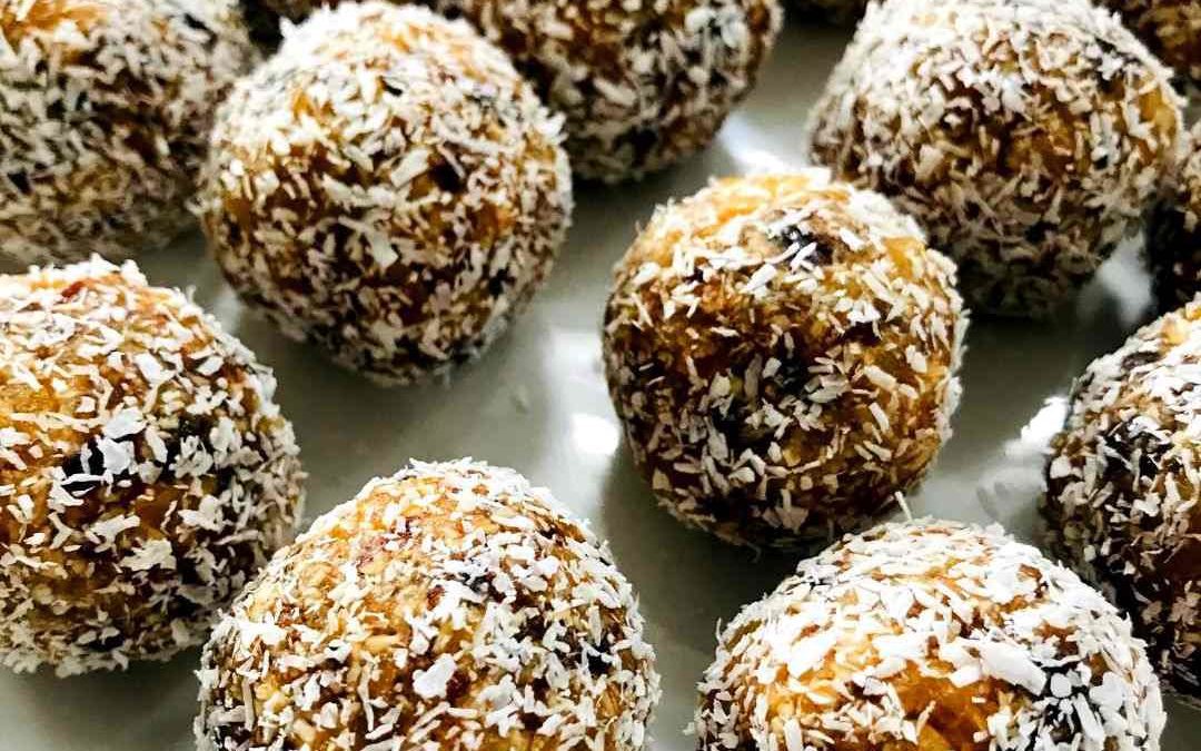 Apricot and Date Balls