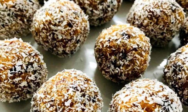 Apricot and Date Balls