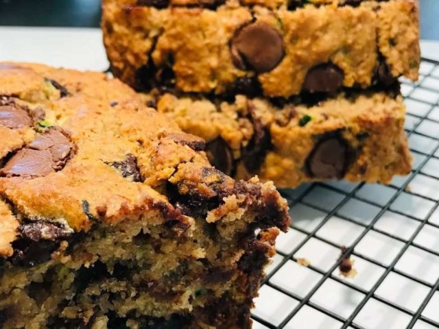 Choc Chip Zucchini Loaf
