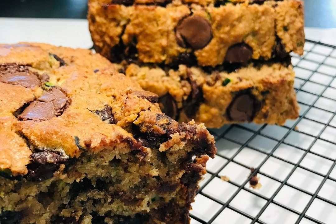 choc chip zucchini loaf