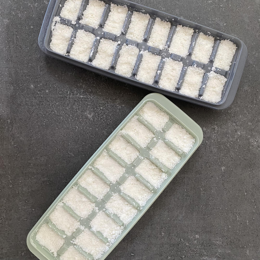 drying the diy dishwasher tablets