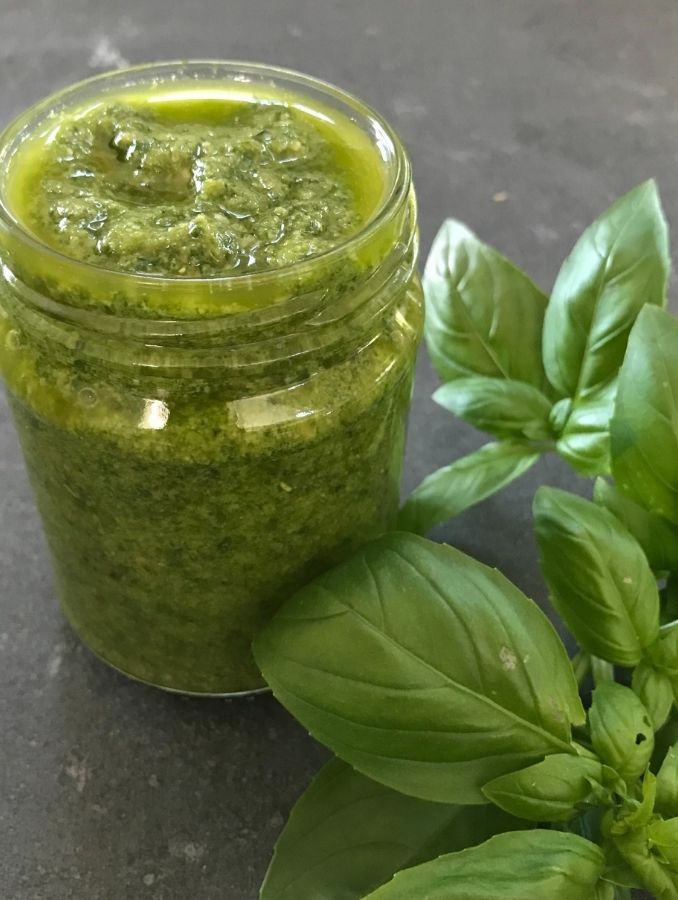 easy basil pesto