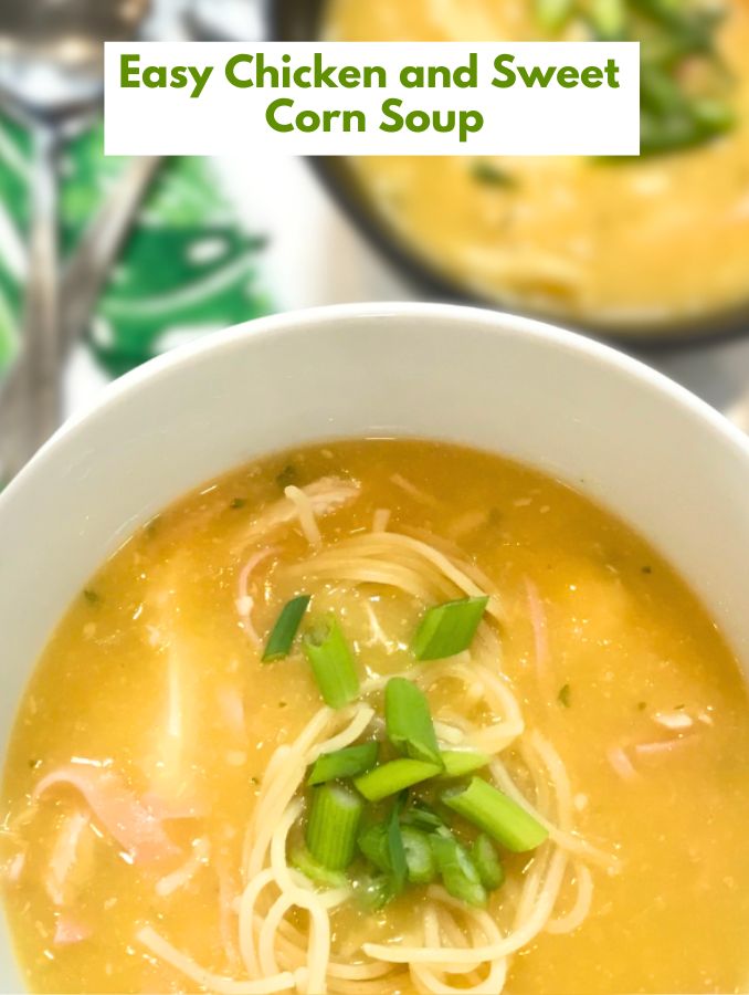 easy chicken and sweet corn soup (2)