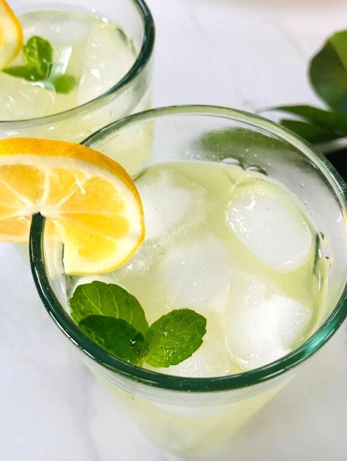 homemade sugar free lemonade