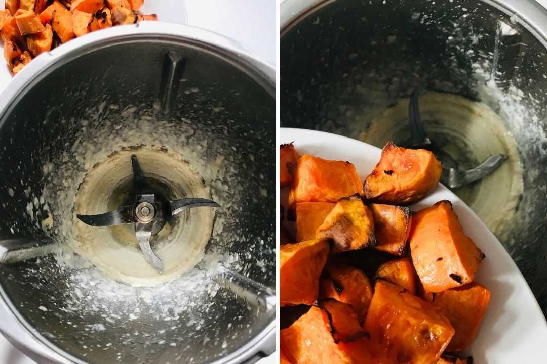 Easy Roasted Sweet Potato Hummus - No Chickpeas 19