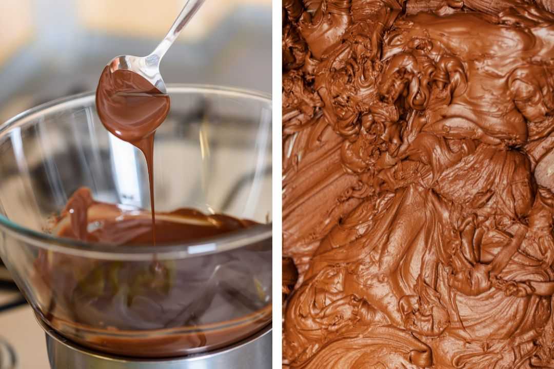 how to melt chocolate for rocky road (1)