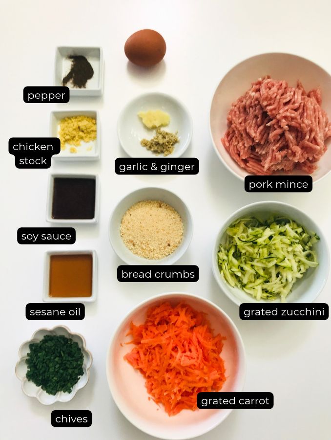 Asian Pork Rissoles with Ginger, Garlic and Soy 9