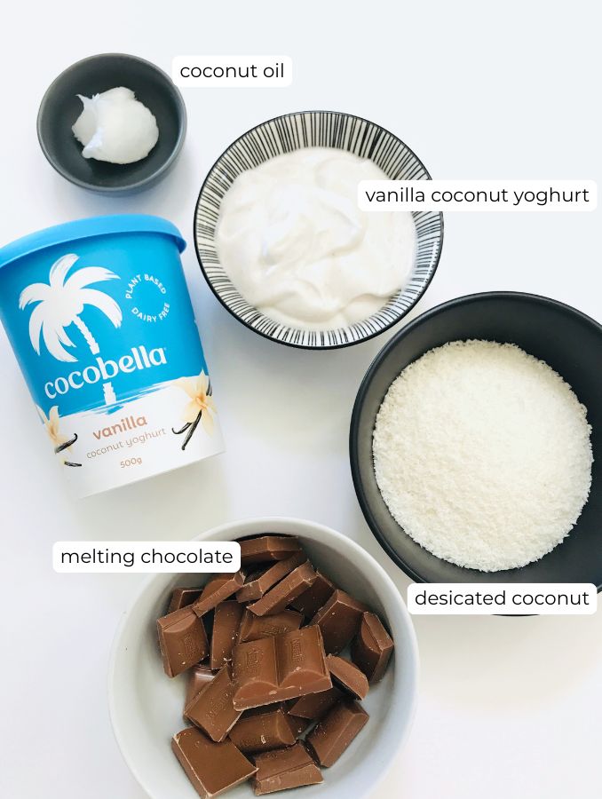 Easy No Bake Coconut Chocolate Bars 1