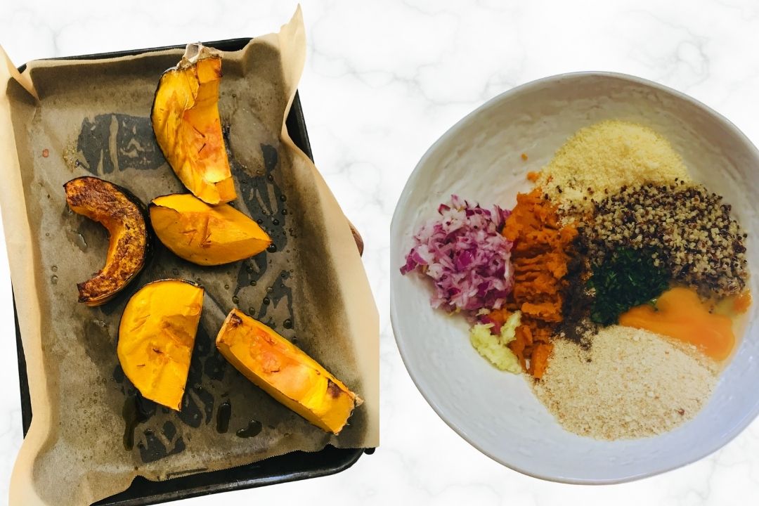Pumpkin Quinoa Patties 1