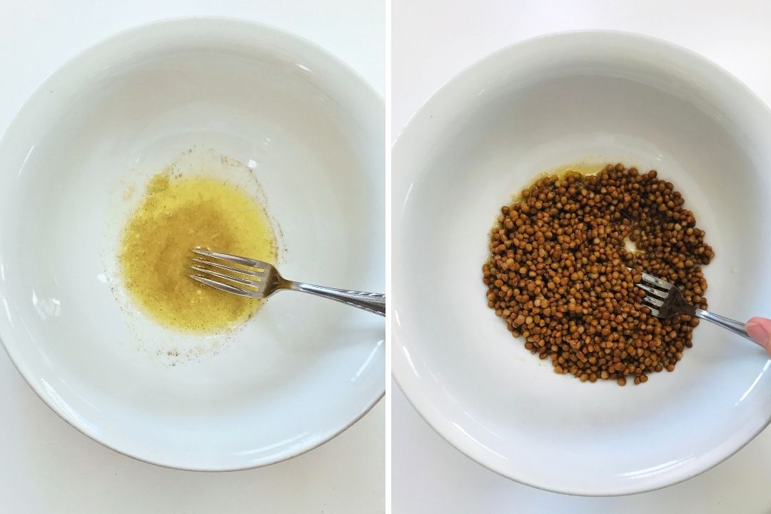 Healthy Mediterranean Lentil Salad with Lemon Vinaigrette 11