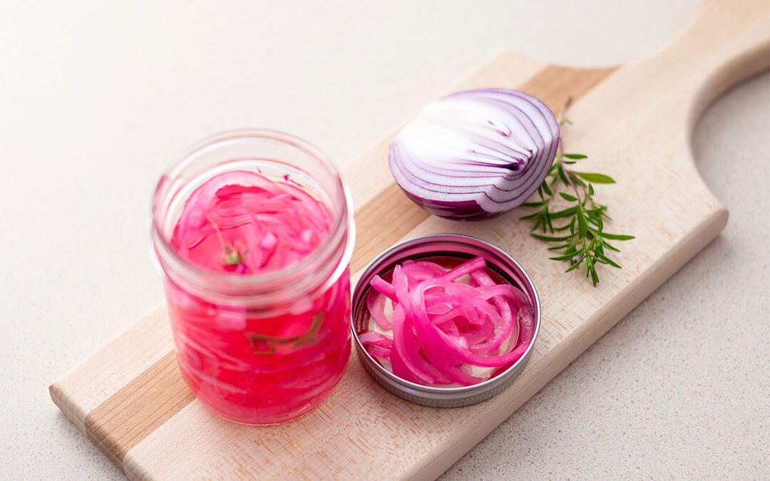 Quick and Easy Pickled Red Onions