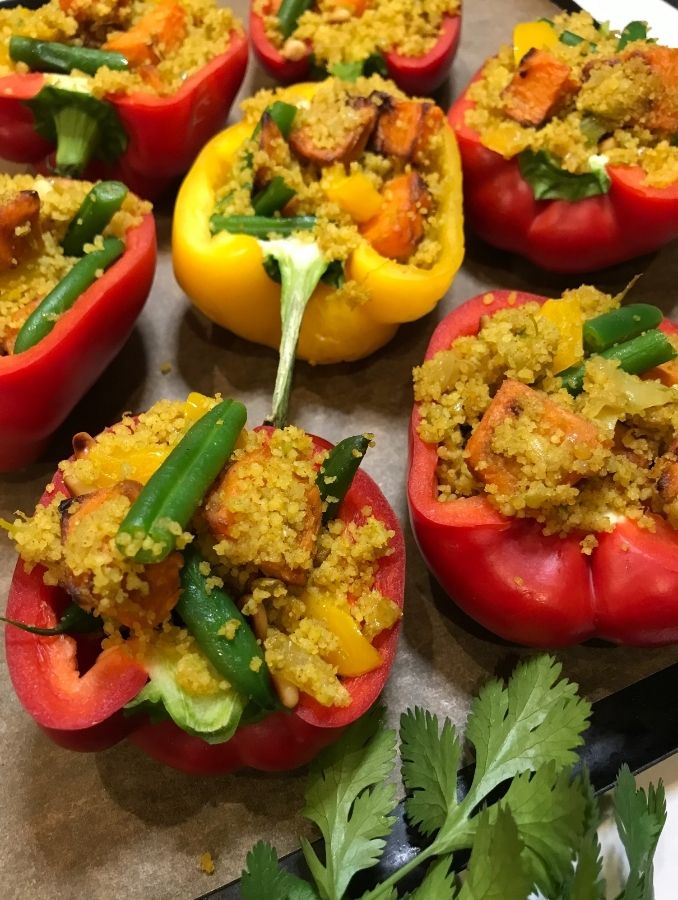roasted-capsicums-with-couscus-and-pumpkin