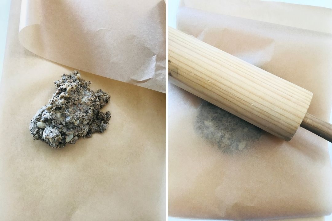 Easy Gluten-Free Seed Crackers (with Almonds & Chia) 1