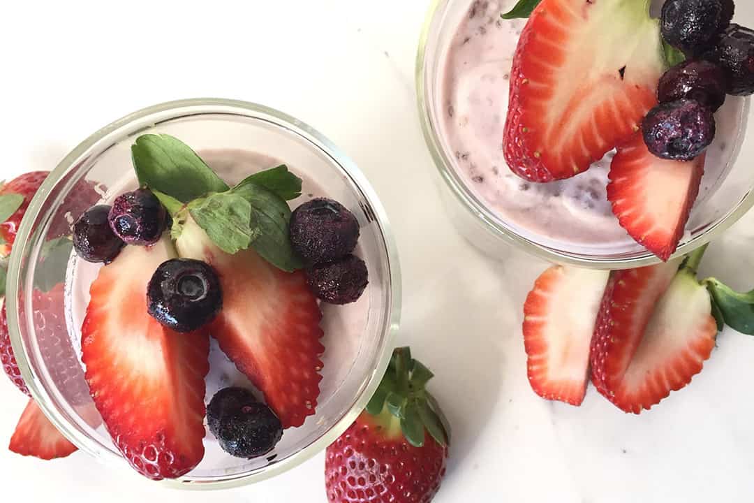 strawberry-chia-seed-pudding
